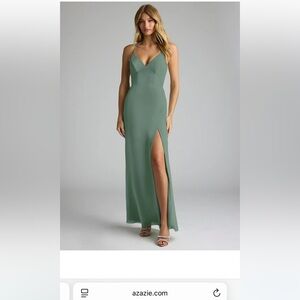 Azazie Eucalytups Dress - Becca
